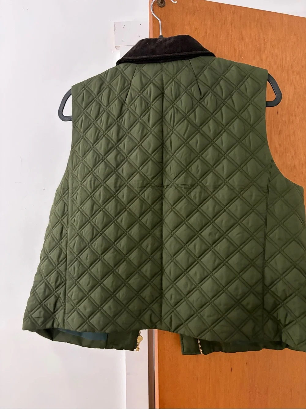 J. Crew sleeveless quilted